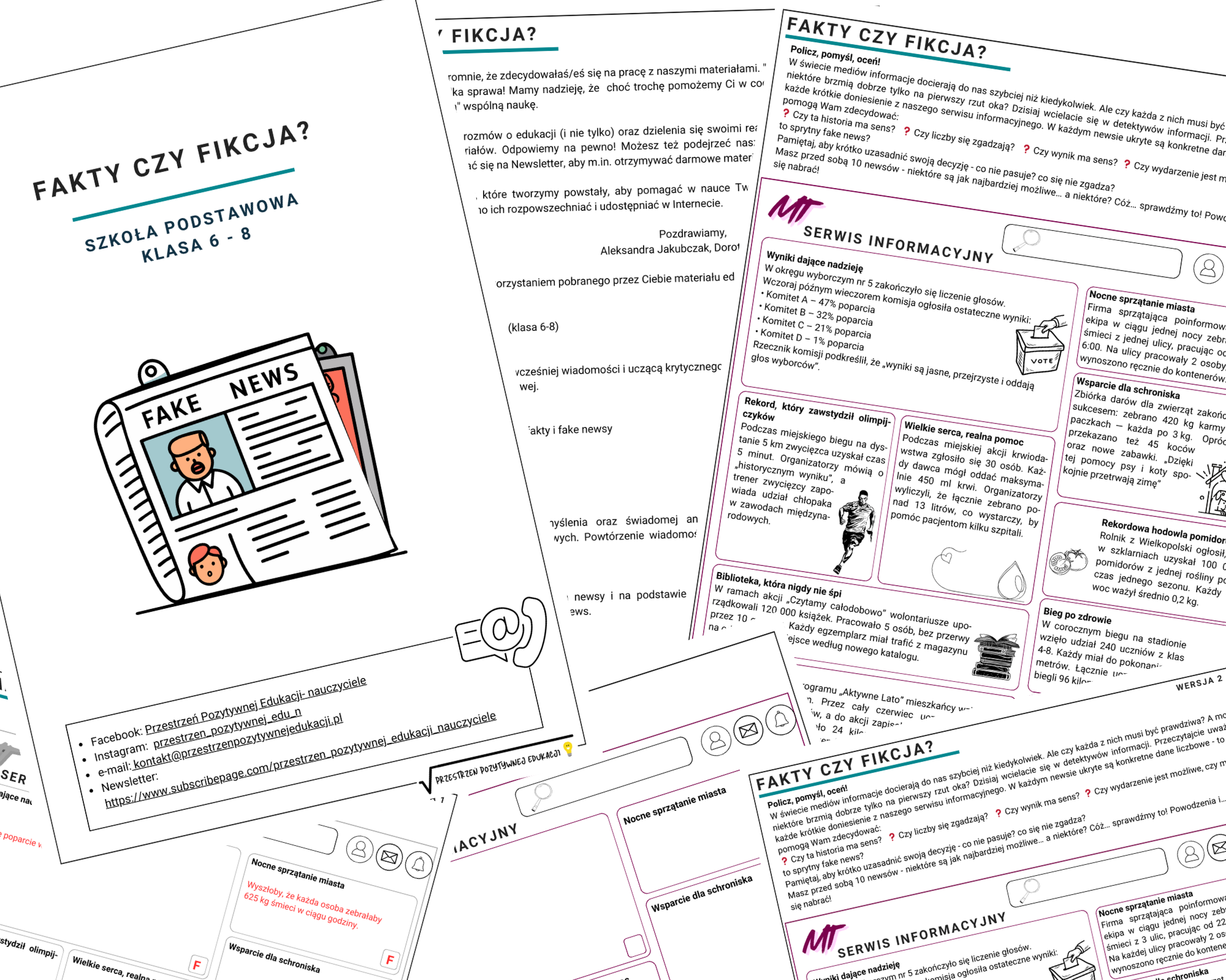 Fakty czy fikcja? (klasa 6-8)